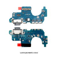 SUB PLACA COM CONECTOR DE CARGA SAMSUNG A73 5G /A736B NACIONAL