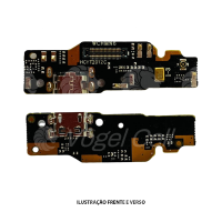 SUB PLACA COM CONECTOR DE CARGA XIAOMI NOTE 6 PRO