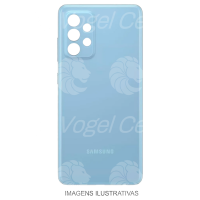 TAMPA TRASEIRA SAMSUNG A52 A52S AZUL CLARO