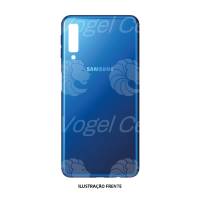 TAMPA TRASEIRA SAMSUNG A7 2018 A750 AZUL