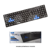 TECLADO USB PC E NOTEBOOK KNUP KP2044