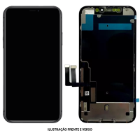 TELA DISPLAY IPHONE 11 VIBE OLED TROCA CI 6 MESES DE GARANTIA