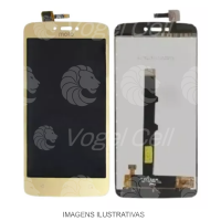 TELA DISPLAY MOTOROLA MOTO C XT1754/ XT1755/ XT1758 DOURADO