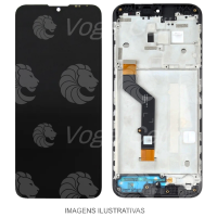 TELA DISPLAY MOTOROLA MOTO E7 PLUS / XT2081 C/ ARO ORI CHINA