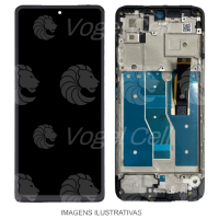 TELA DISPLAY MOTOROLA MOTO G52 / G71S  / G82 XT2221 C/ ARO ORIGINAL CH