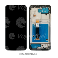 TELA DISPLAY MOTOROLA MOTO G8 PLUS C/A XT2019 PRETO