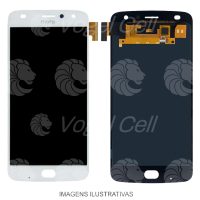 TELA DISPLAY MOTOROLA MOTO Z2 PLAY XT1710 BRANCO ORIGINAL CH