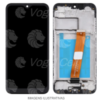 TELA DISPLAY SAMSUNG A01 / A015 C/ ARO ORIGINAL RETIRADA