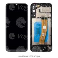 TELA DISPLAY SAMSUNG A04 A045 COM ARO ORIGINAL CH