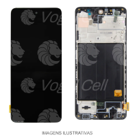 TELA DISPLAY SAMSUNG A51 / A515 C/ ARO VIVID INCELL