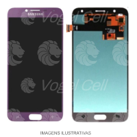 TELA DISPLAY SAMSUNG J4 / J400 ROXO ORIGINAL CH