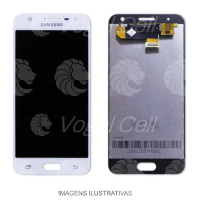 TELA DISPLAY SAMSUNG J5 PRIME G570 BRANCO ORIGINAL CH