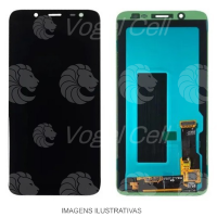 TELA DISPLAY SAMSUNG J6 / J600 PRETO INCELL