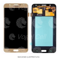 TELA DISPLAY SAMSUNG J7 / J700 DOURADO ORIGINAL CH