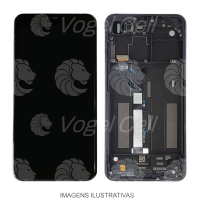 TELA DISPLAY XIAOMI MI 8 LITE C/ ARO PRETO ORI CH