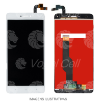 TELA DISPLAY XIAOMI NOTE 4X BRANCO