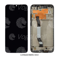 TELA DISPLAY XIAOMI NOTE 8  C/ ARO PRETO VIVID