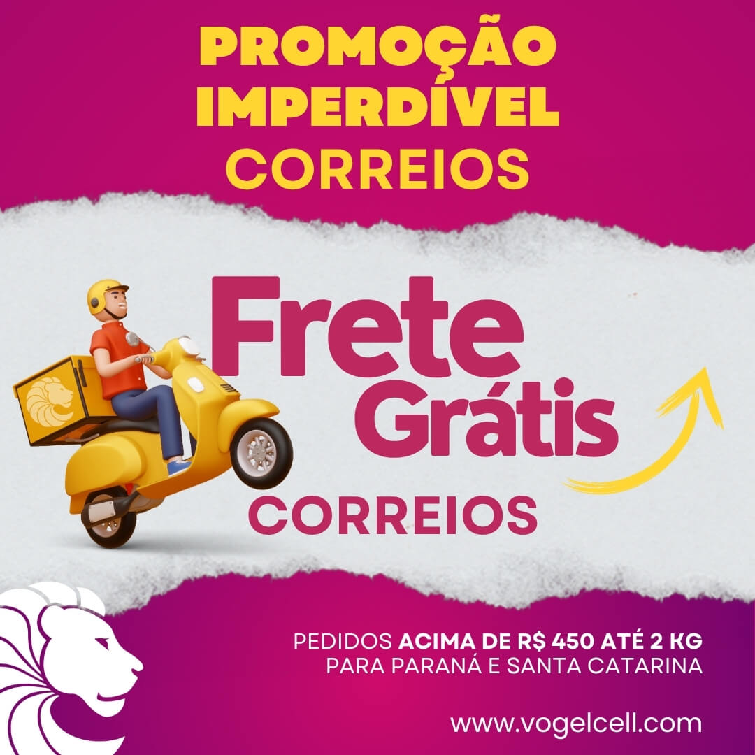 FRETE GRATIS ATÉ 2 KG